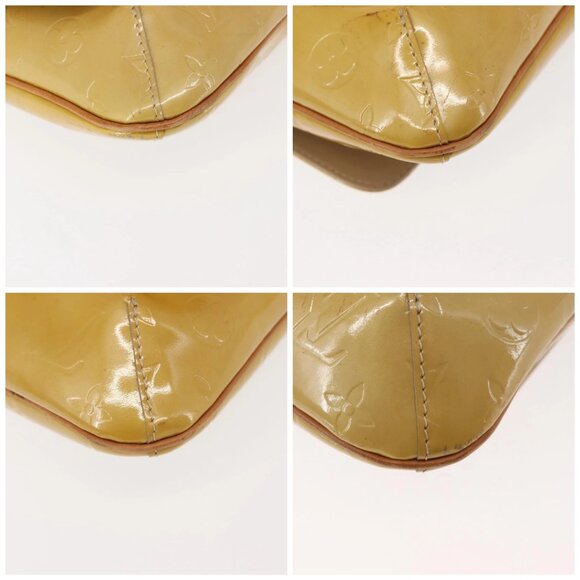 LOUIS VUITTON Monogram Vernis Thompson Street Bag Beige M91301 LV Auth 145733 - Picture 16 of 16